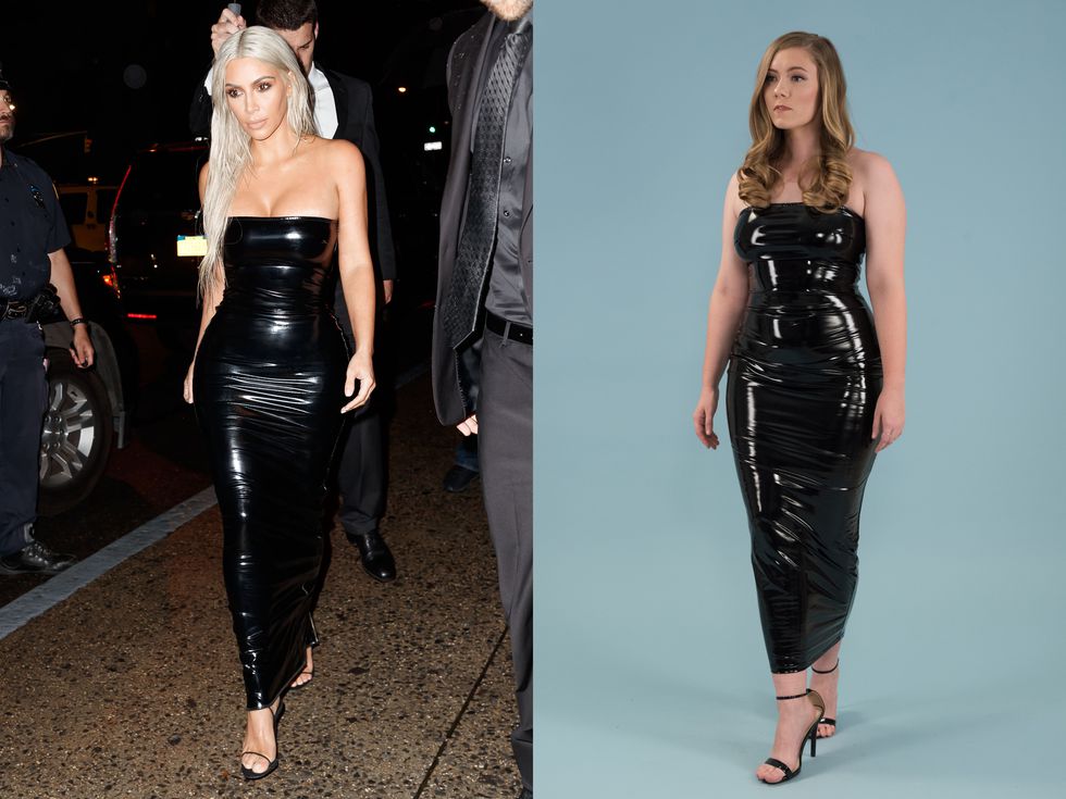 Mujeres probando los looks más arriesgados de Kim Kardashian 