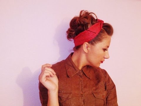 Ideas para un peinado pin up