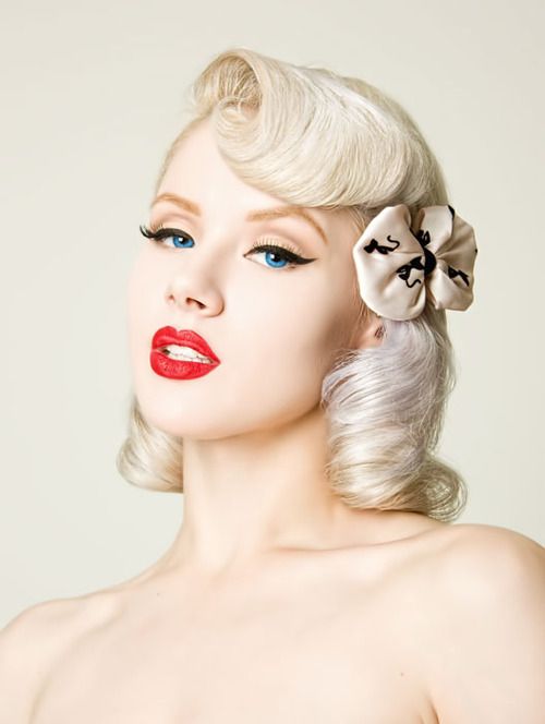 Ideas para un peinado pin up