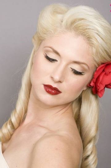 Ideas para un peinado pin up