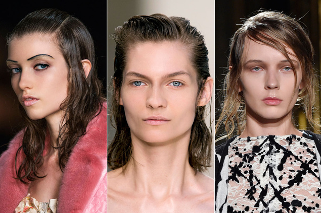 Pelo graso: tendencia en las pasarelas