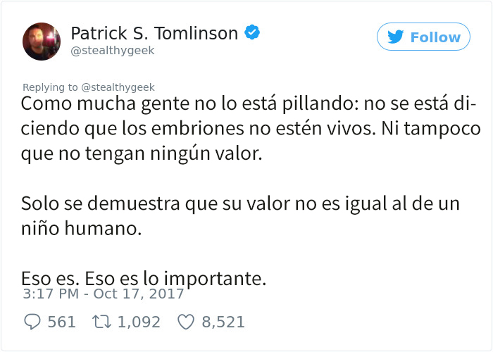 Pregunta sobre el aborto 