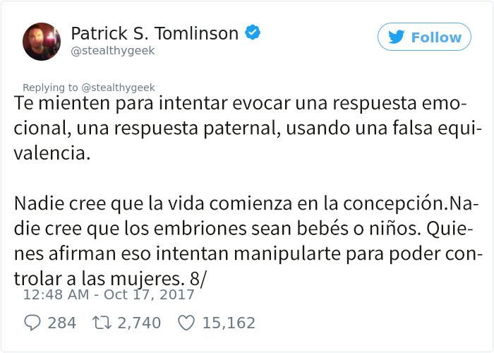 Pregunta sobre el aborto 