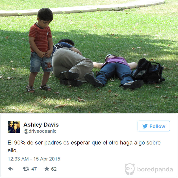 Tweets sobre la paternidad