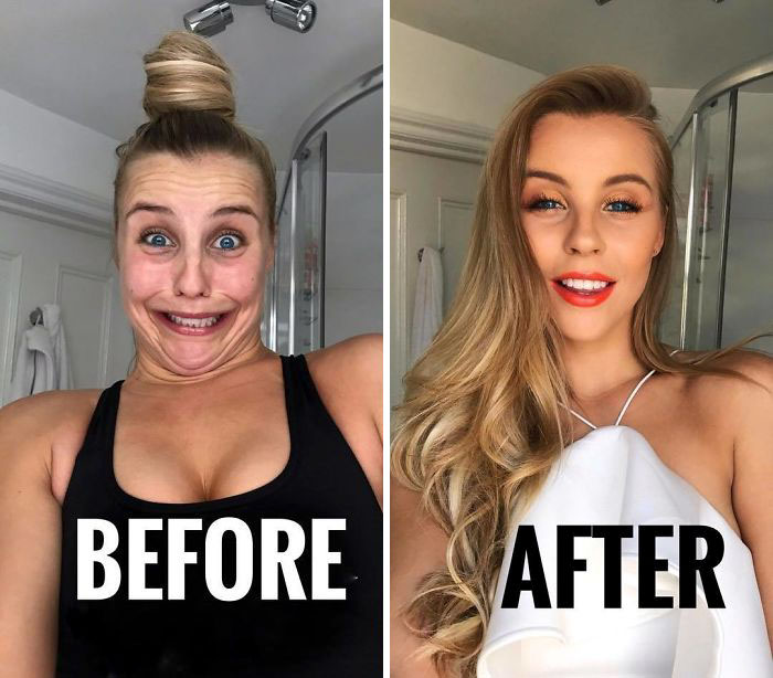 Realidad Vs. Instagram en el Instagram de Chessie King