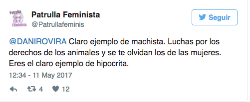 Respuestas al tuit machista de Dani Rovira