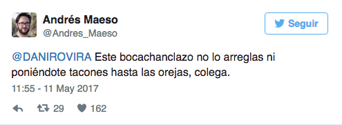 Respuestas al tuit machista de Dani Rovira