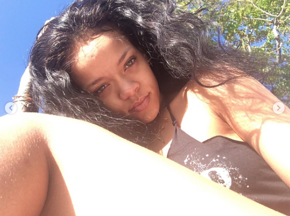 Rihanna natural