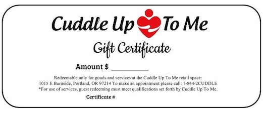 Tienda de mimos 'Cuddle Up To Me'