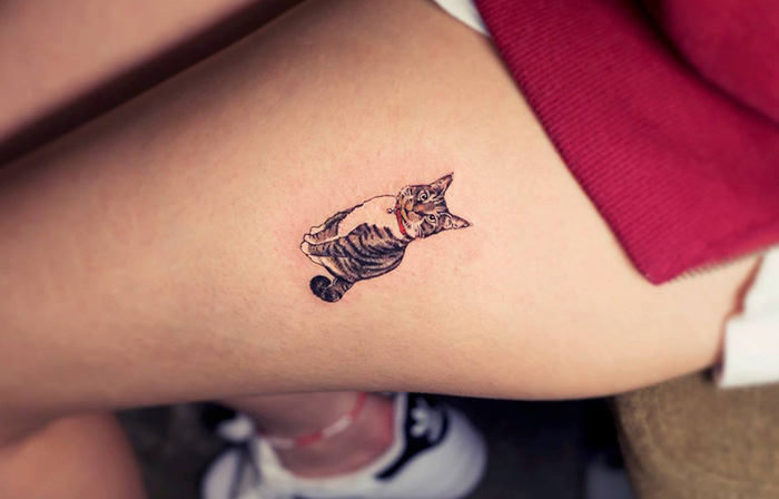 Tatuarte a tu gato 