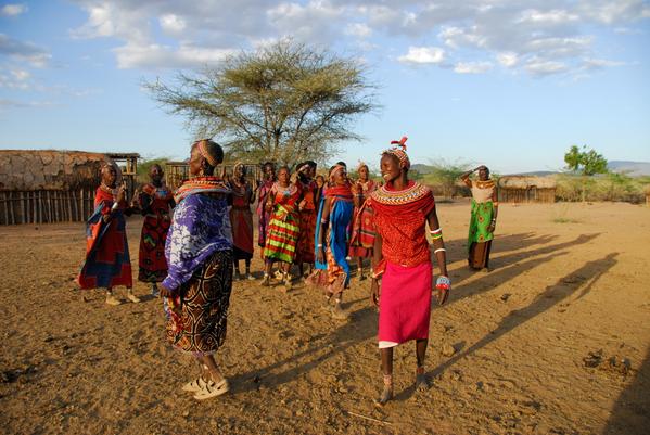 Umoja, un pueblo solo de mujeres