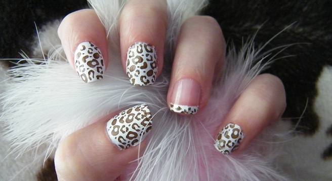 Ideas uñas animal print 