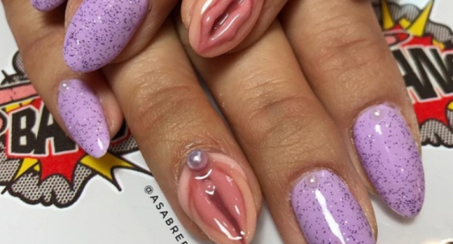 Tendencia uñas con vagina 