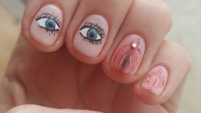 Tendencia uñas con vagina 