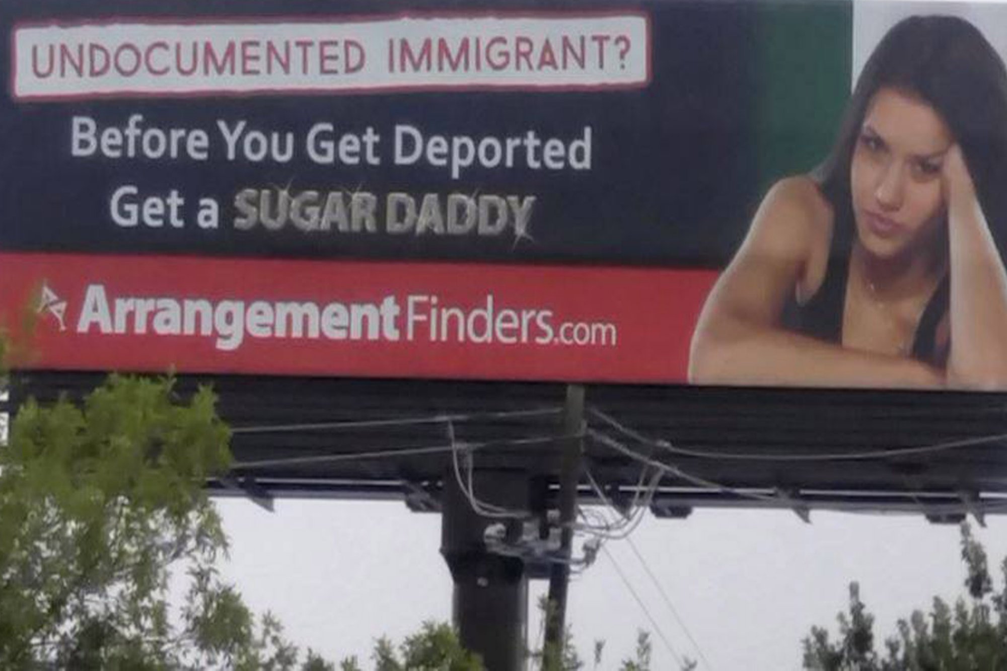 Los indignantes anuncios de una empresa para encontrar 'sugar daddy'
