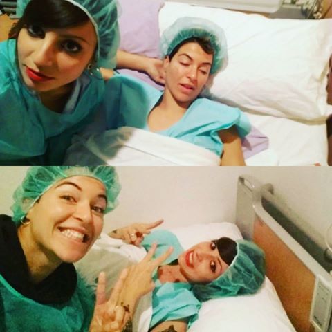 Jara y Verónica publican sus fotos familiares en Instagram 