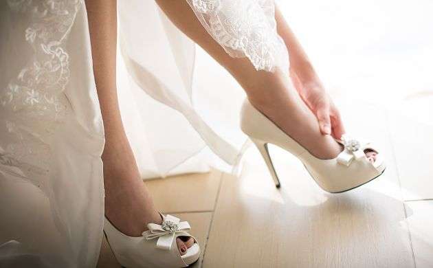 Tendencia zapatos de novia 