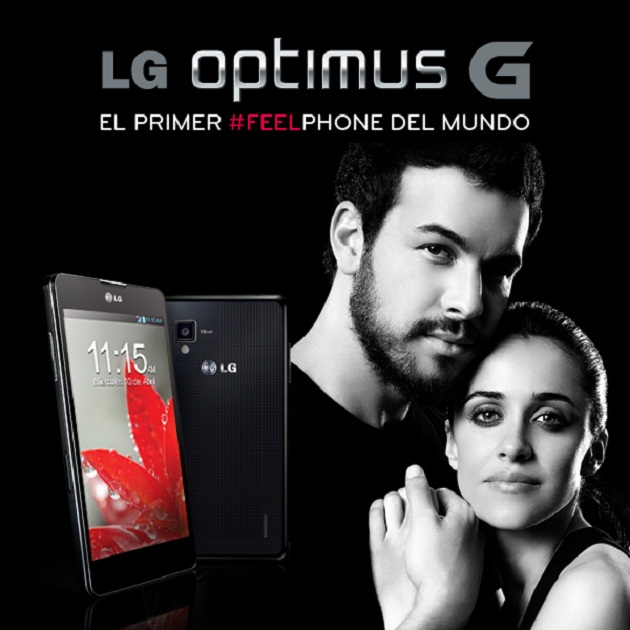 anuncio lg optimus mario casas