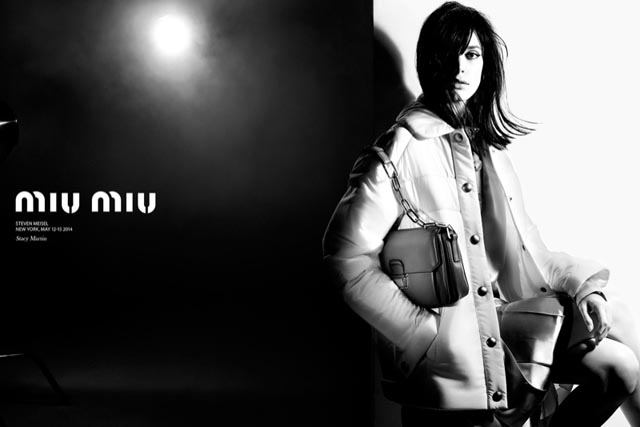 Stacy Martin x Miu Miu aw 14