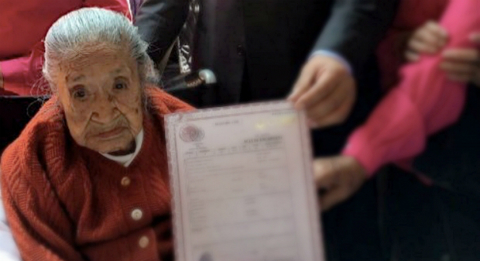 mujer muere a los 117 años