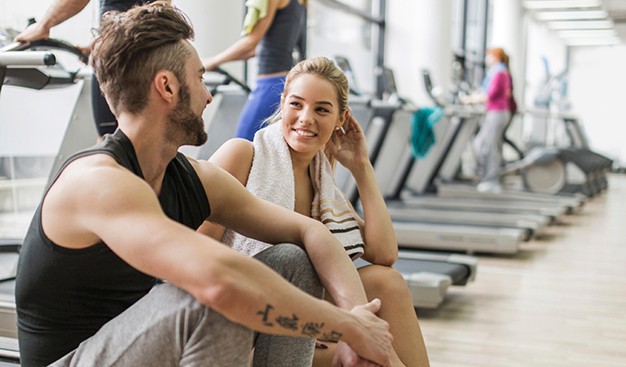 ligar en el gimnasio