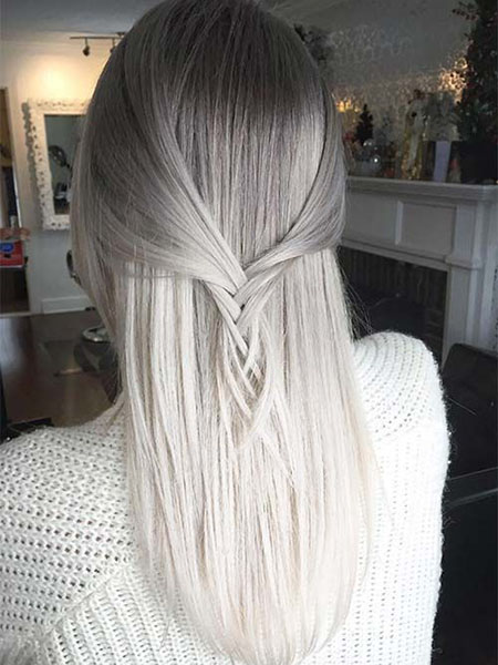 20 ideas de color de pelo de plata para las mujeres atrevidas 5