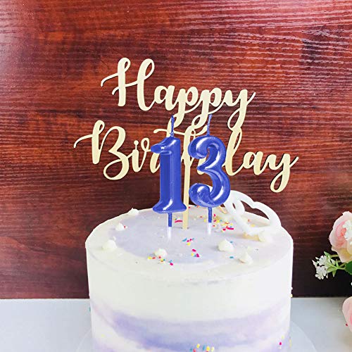 10 velas numéricas para tarta de cumpleaños, decoración de tartas, con números de 0 a 9, tonos brillantes, para fiesta de cumpleaños, celebración de fiestas, dorado/plateado/oro rosa 4