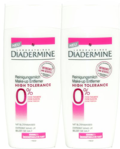 2 x diader Mina High Tolerance limpiador de leche – Make Up Entferner