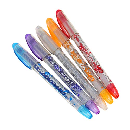 6PCS Niños DIY Tattoo Pens Handdrawing Tattoo Gel Pens Novedad Niños Juguetes Niños Niños Cumpleaños Festival Regalos (multicolor) ESjasnyfall