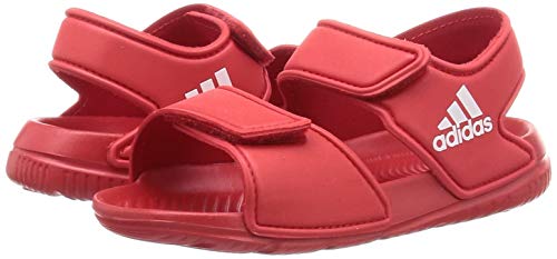 Adidas Altaswim Jr, Sandalia Unisex-Baby, Rojo (Scarlet/FTWR White/Scarlet), 23 EU