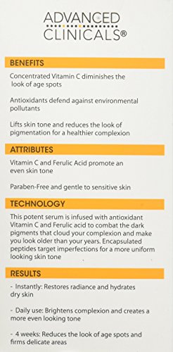 Advanced Clinicals, Vitamin C, Anti Aging Serum, 1.75 fl oz (52 ml)