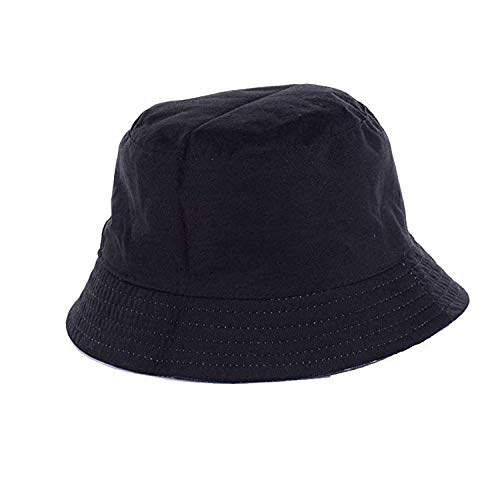 Aibccr Marca de Marea Sombrero de Pescador Libro Femenino Huella de Agua Hip-Hop Sombrero de Lavabo de Doble Cara Sombrero de protección Solar de otoño para Hombres