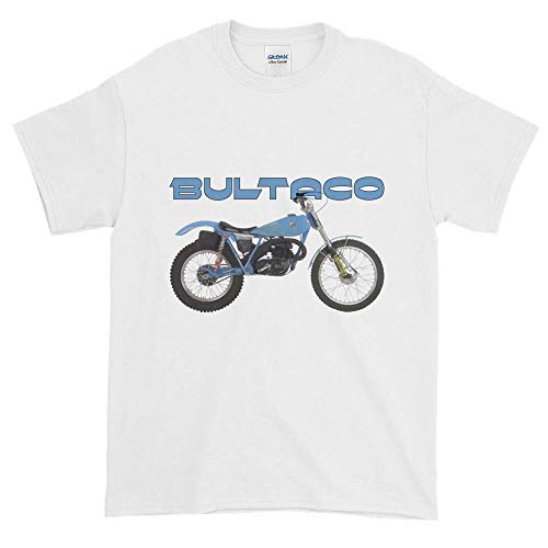 Ainiteey Bultaco Cool Bbgogo5 Cotton Hombre/Men's Camiseta/T Shirt