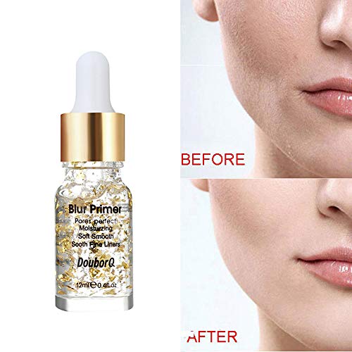 Anself Prebase Maquillaje Cuidado de la Cara Base Blur Primer Base de Maquillaje Cara Control de Aceite Mate Maquillaje Ocultar los Poros 12ml