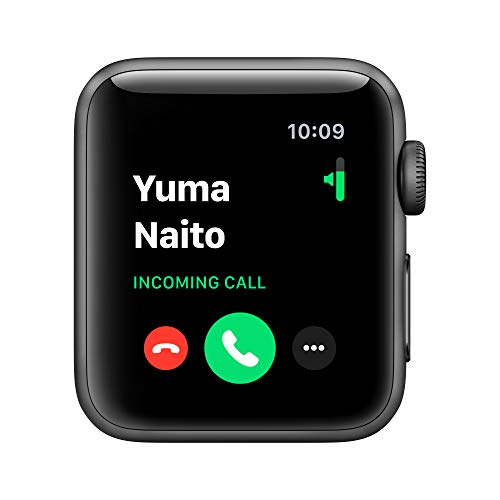 Apple Watch Series 3 Reloj Inteligente Gris OLED GPS (satélite) - Relojes Inteligentes (OLED, Pantalla táctil, GPS (satélite), 18 h, 26,7 g, Gris)