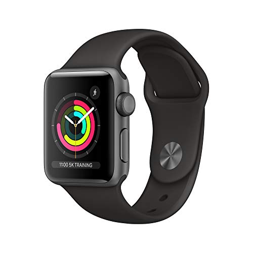 Apple Watch Series 3 Reloj Inteligente Gris OLED GPS (satélite) - Relojes Inteligentes (OLED, Pantalla táctil, GPS (satélite), 18 h, 26,7 g, Gris)