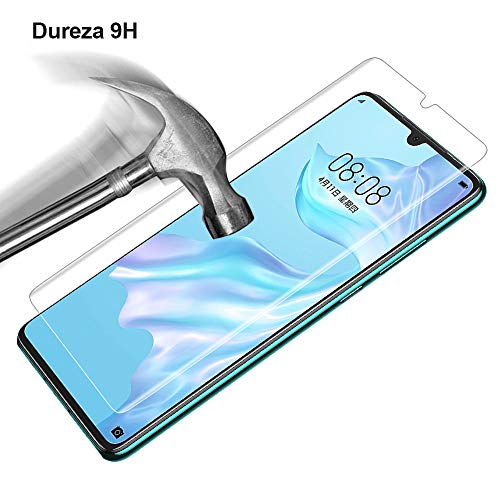 AsBellt Protector Pantalla de Huawei P30 Pro (Pegamento en Toda la Pantalla) (9H Dureza) (Alta sensibilidad),Cristal Vidrio Templado/Protector de Pantalla para Huawei P30 Pro