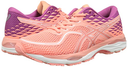 Asics Gel-Cumulus 19, Zapatillas de Running para Mujer, Rosa (Begonia Pink/Begonia Pink/Baton Rouge 0606), 39.5 EU