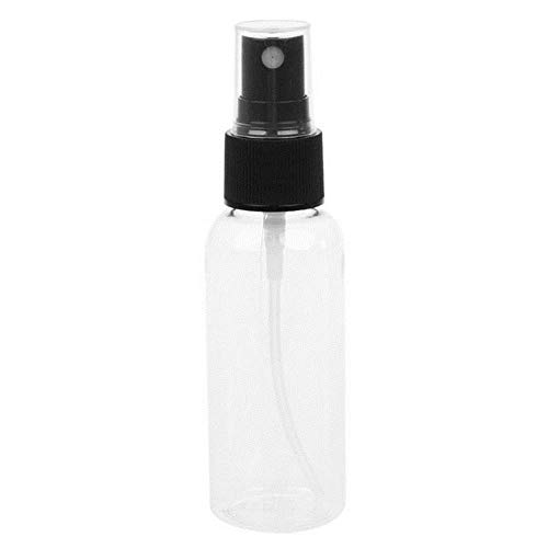 Asigo Perfume Recargable de 50 ml, champú, loción, Frasco cosmético, Frasco de Punto de presión, Frasco de Bomba de Aerosol para Viajes a Domicilio, Aerosol hidratante, marrón