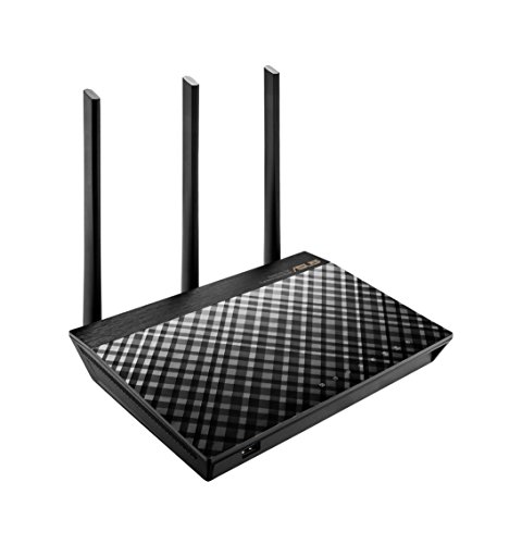 ASUS RT-AC66U - Router inalámbrico AC1750 Dual-band Gigabit (punto de acceso, USB, Triple VLAN y compatible con Ai Mesh wifi)