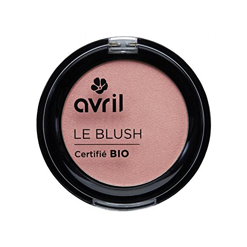 Avril - Colorete certificado ecológico, 2,5 g, color rosa nacarado