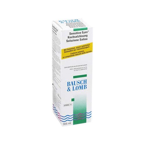 Bausch & Lomb Sensitive Eyes solución salina 355 ml