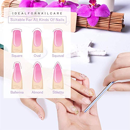 Biutee Limas de Uñas Profesionales 100/180-10 piezas