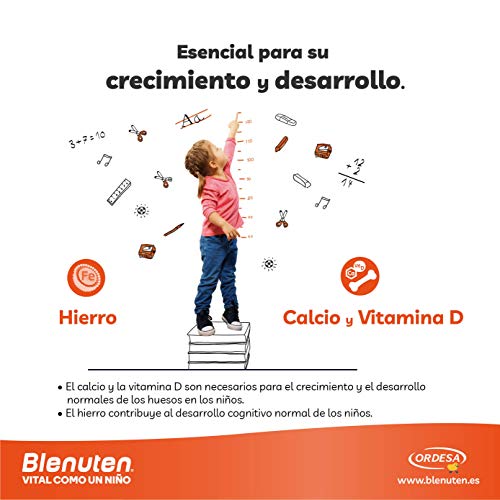 Blenuten Cola Cao 800grs, alimento completo y equilibrado para niños que requieran un aporte extra de nutrientes