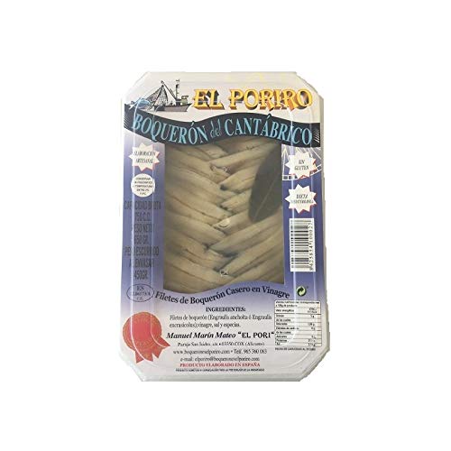 Boquerones en Vinagre Poriro tarrina de 700 g.