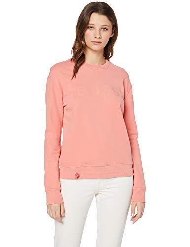 BOSS Talastic Sudadera sin Capucha, Naranja (Light/Pastel Orange 835), Medium para Mujer