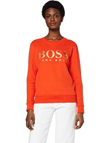 BOSS Tastitch Sudadera, Naranja (Bright Orange 820), X-Large para Mujer