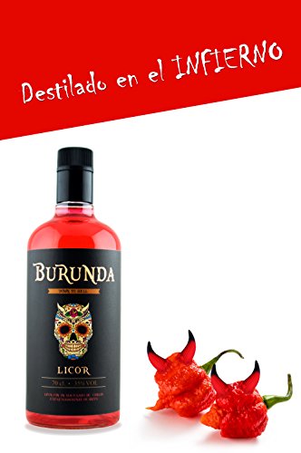 Burunda - licor macerado en los 15 chilis más picantes del mundo