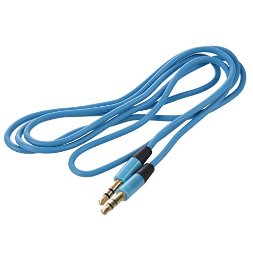 Cable de audio auxiliar de TOOGOO(R), macho-macho, de 3,5 mm, para PC, iPod, MP3, coche