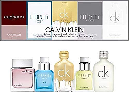 Calvin Klein ET + EUP + CKW + ETAIR + CK1 Mini Set 5 x 10 ml